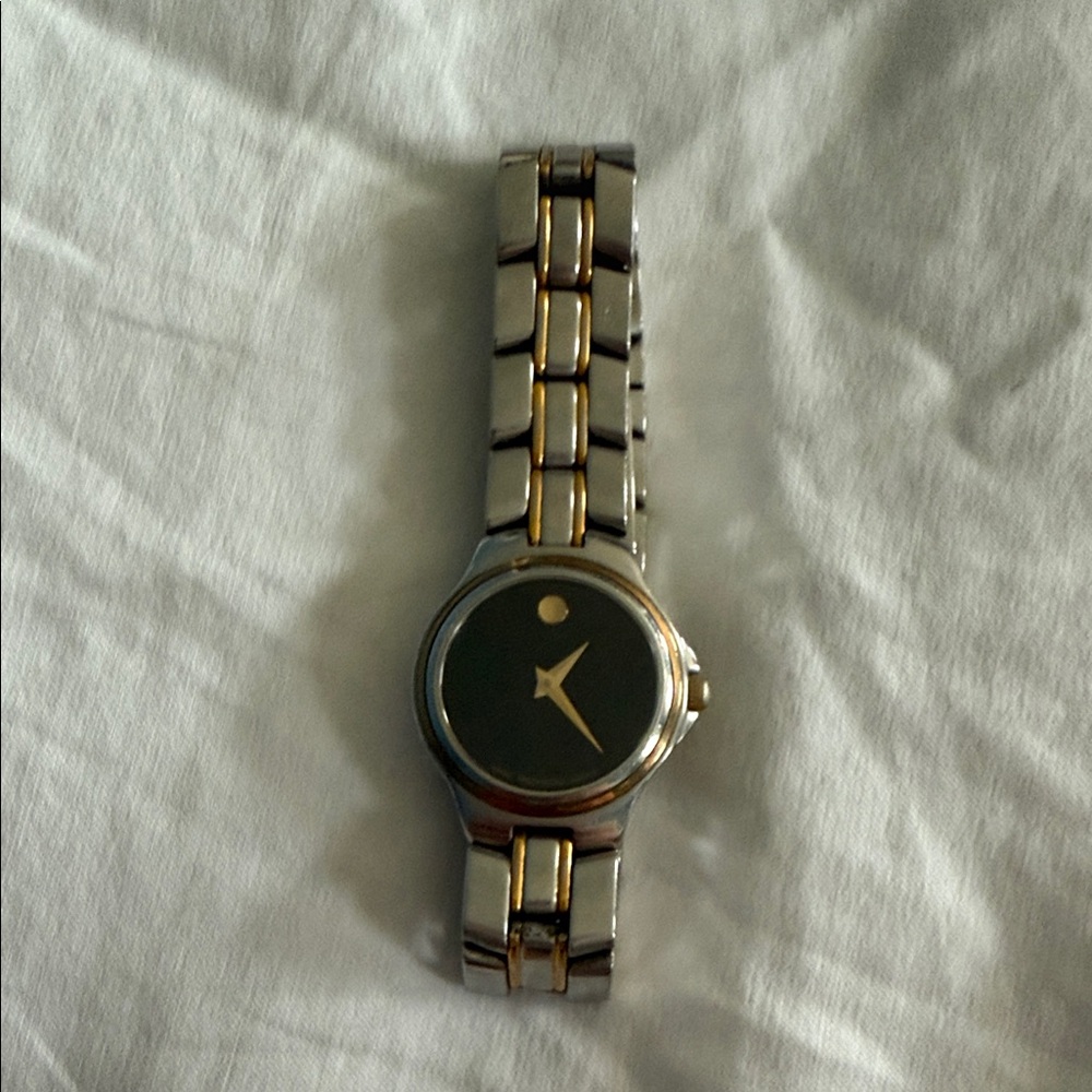 Women’s Silver and Gold Two-Tone Movado Watch